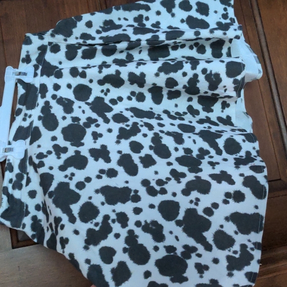 Dalmatian print circle skirt sz L/XL - Picture 2 of 4